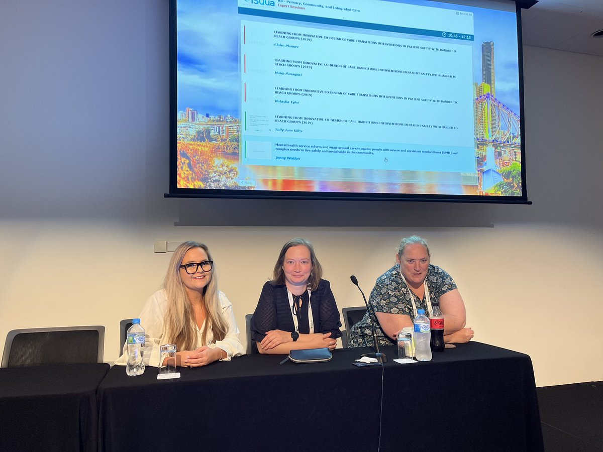 Natasha Tyler (@drnatashatyler) on Twitter photo <a href="/sallygiles18/">sally giles</a> <a href="/Claireplanner/">Dr Claire Planner</a> <a href="/Dr_MPanagioti/">Maria Panagioti</a> and I presenting a workshop about co-design in care transitions research at #ISQua2022 in Brisbane <a href="/sallygiles18/">sally giles</a> <a href="/Claireplanner/">Dr Claire Planner</a> <a href="/Dr_MPanagioti/">Maria Panagioti</a> and I presenting a workshop about co-design in care transitions research at #ISQua2022 in Brisbane