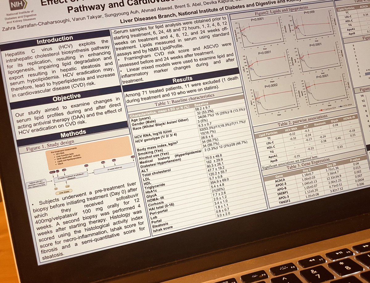 ZSarrafan's tweet photo. Getting ready for AASLD poster presentation! #AASLD #Hepatitis_c #GI_path https://t.co/UR5l1e09n1