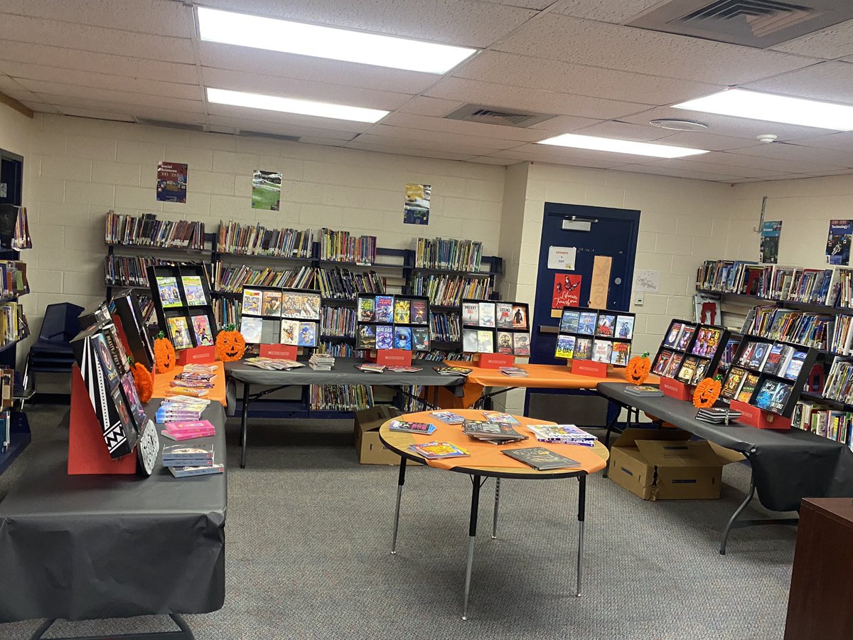 Scholastic Book fair all week at CMSSA #campusOfChampions