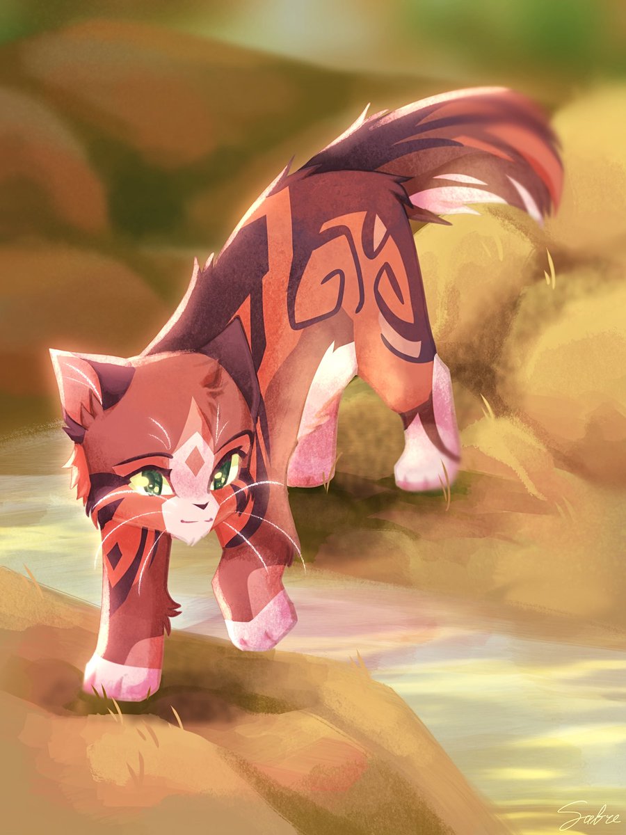 Getlost_Saberoo's tweet photo. My girl #Leafpool for #warriorcatober !
I was a bit nervous about finishing it but the colours turned out better than I’d expected 🌿

#warriorcats https://t.co/3U77u9nuqO