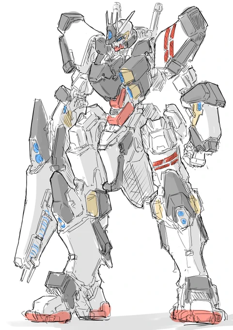 そういえばガノタの通過儀礼のオリジナルガンダムをこのアカウントでやった事無かったなって思ったので考えました 