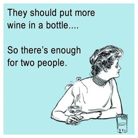 It's never enough! #wine