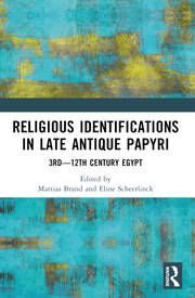 YaleClassicsLib's tweet photo. New #openaccess collection Religious Identifications in Late Antique Papyri | 3rd—12th Century Egypt / edited by Mathias Brand @MBinAmsterdam &amp; @Eline_Scheer https://t.co/LUqc6UNH3r https://t.co/WLnJ094NNi