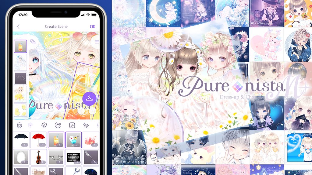 purenista_M's tweet photo. In Japan, Purenista is the home to over 13,000,000 unique and creative artworks! 
That's around 1,500,000 per month, and 50,000 every day! 

Are you ready to let your creativity shine with Purenista M?✨

#PurenistaM #kawaii #DressUp 
#DressingGames #avatar https://t.co/oXF19528Gh