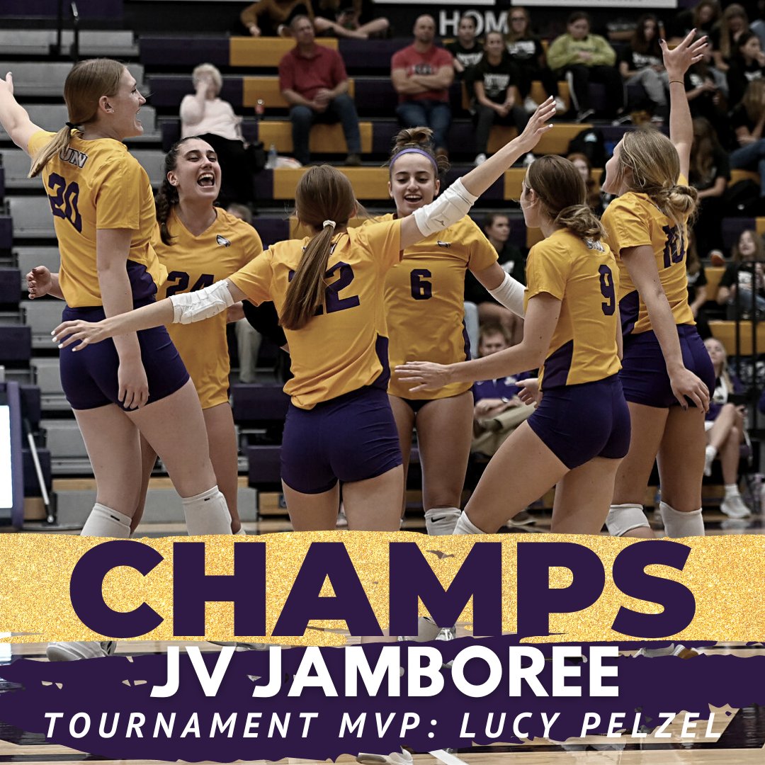 CHAMPIONS! Congrats to our reserves players who remain undefeated on the season with 3 big wins in today's Jamboree! Lucy Pelzel was named tournament MVP after averaging 5.2 kills/set (.417)!

#OneForTheONE #TrueGreatness #TRAIL #Aces4Joy #CompeteWithPurpose