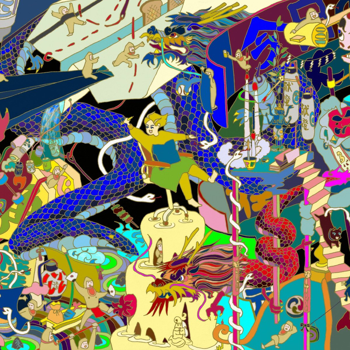 _to_be_2022's tweet photo. 【毎日メンバー紹介①】

本日は
頼れる『...to be』のリーダー！
ゐなだくま( @ ina_eeeeee )

日常で使えるイラストグッズを販売します🙌

「芸祭イチ、オシャな店構えを目指す!!!」
とのことですので、是非お店の外内装も楽しんでくださいね👀
#maufes22 #武蔵美芸祭 #まうじゃないか #tobe芸祭雑貨 https://t.co/rjFekp800w