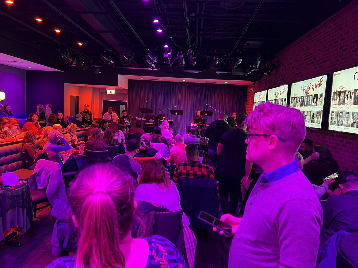 npr1000's tweet photo. Full house tonight for THE Carrie 2 spoof that literally kills. @prestonmaxallen is an evil genius. Happy spooky season! https://t.co/W45WPikFNP
