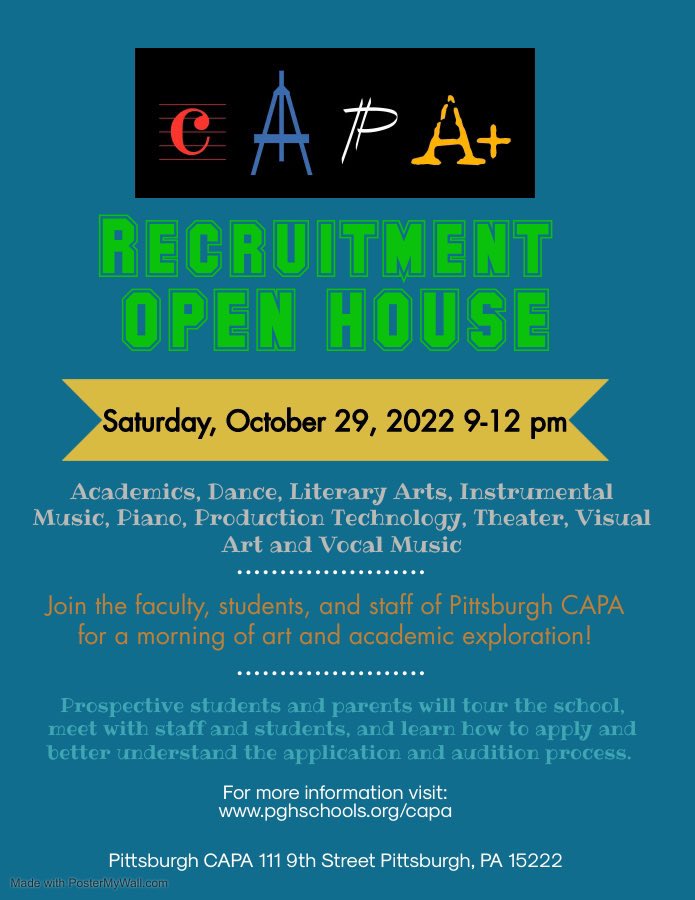 For all the young artists out there who want to learn about our extraordinary community, please join us on October 29th! <a href="/PPSnews/">Pgh Public Schools</a> <a href="/FriendsofCAPA/">Friends of CAPA</a>
