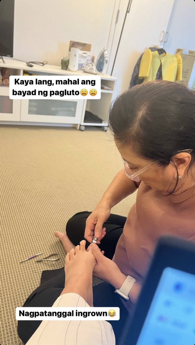 former vice president, a lawyer, a harvard hauser leader. but at the end of the day…

she’s a mother who removes her daughter’s ingrown 😭