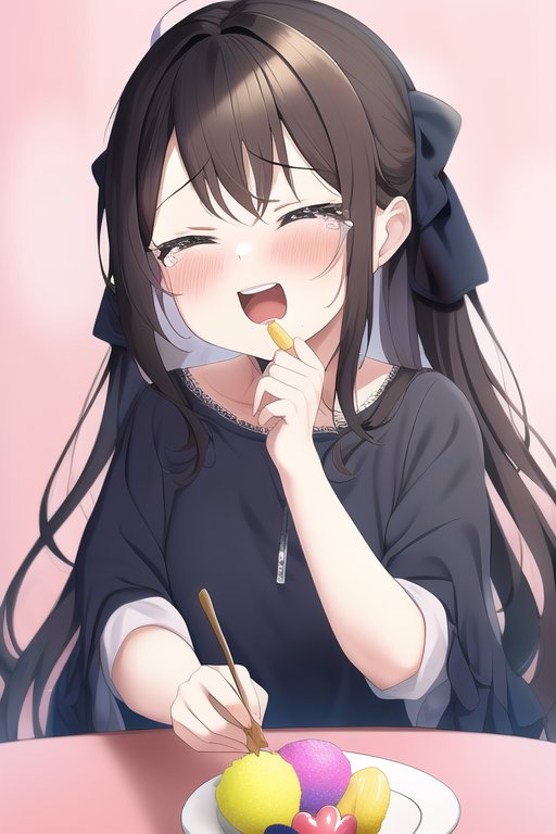 閲覧注意 イラスト生成aiが新たな特殊性癖を開拓してしまう 女の子 ケーキ 泣いてる Togetter