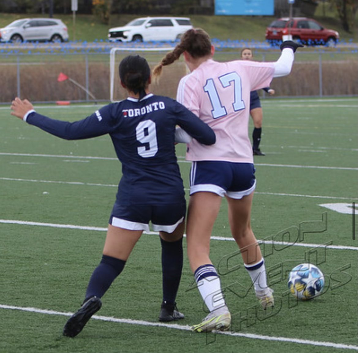 #soccerwithacause#breastcancerawareness…and a great match day this past weekend against the varsity blues.
