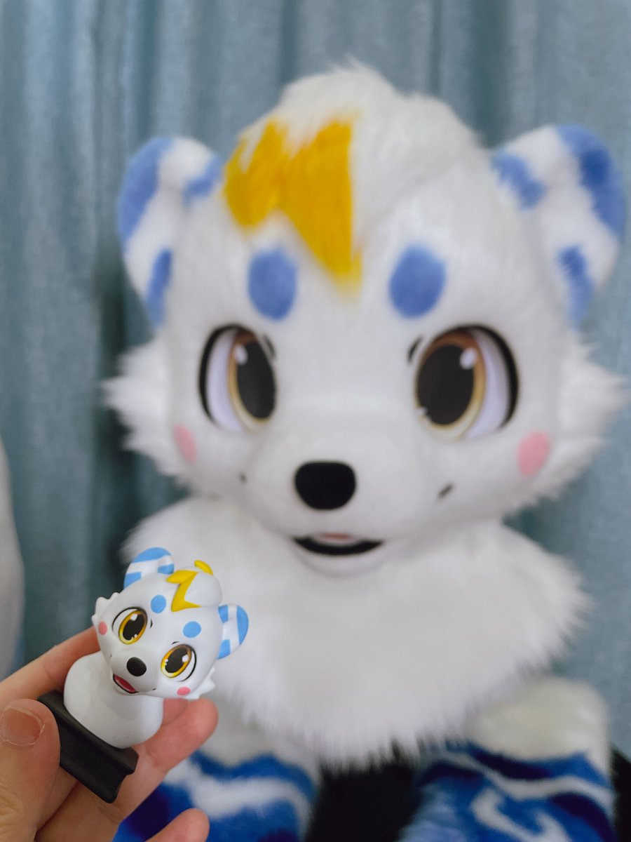 In past few months I made two bear brothers！ So pleased to make these funny countenance🤩
#Fursuit 
#furry 
#Fursuitmaker_CN