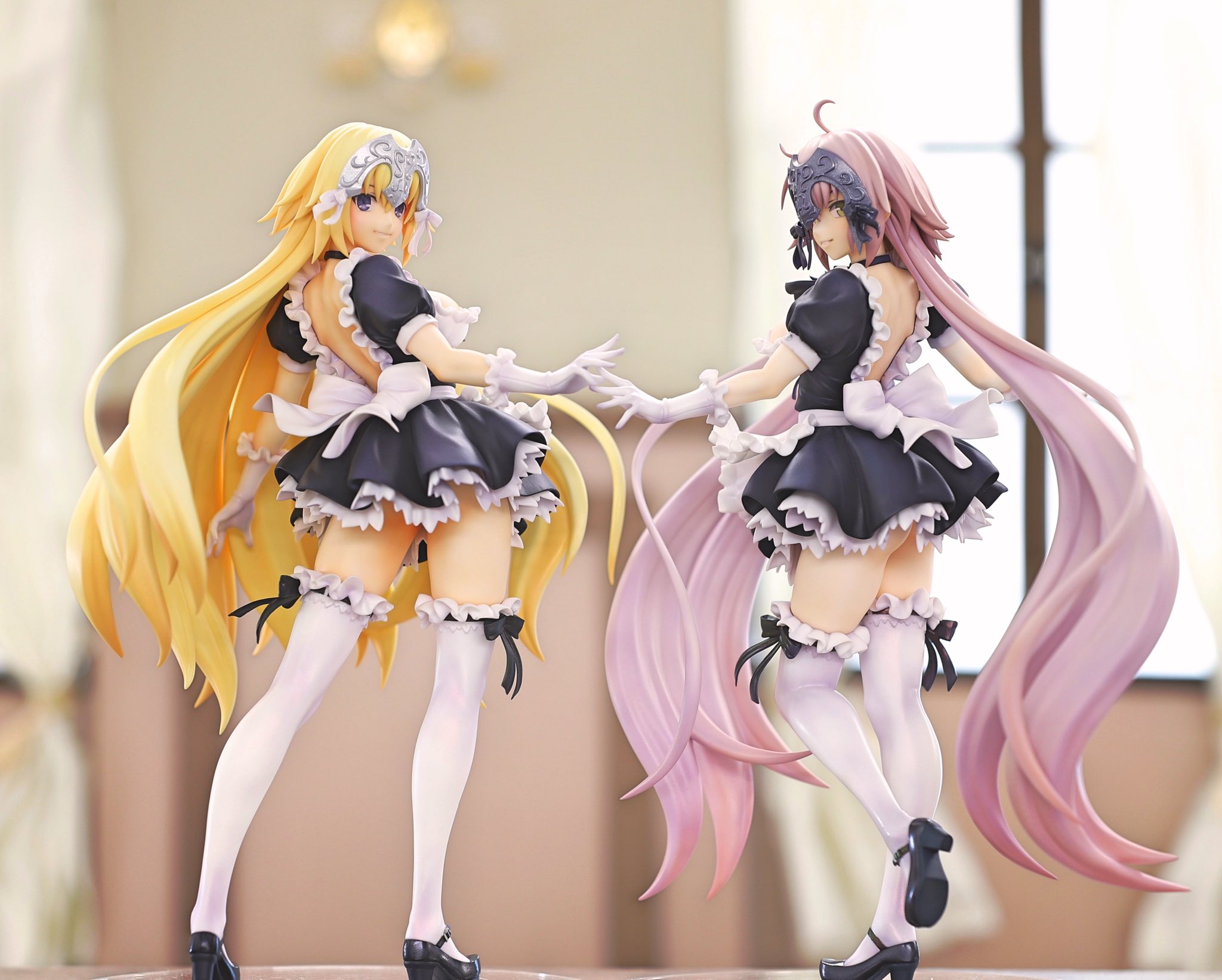 希少品 グリズリーパンダ ガレージキット 塗装済完成品 FGOメイドジャンヌ