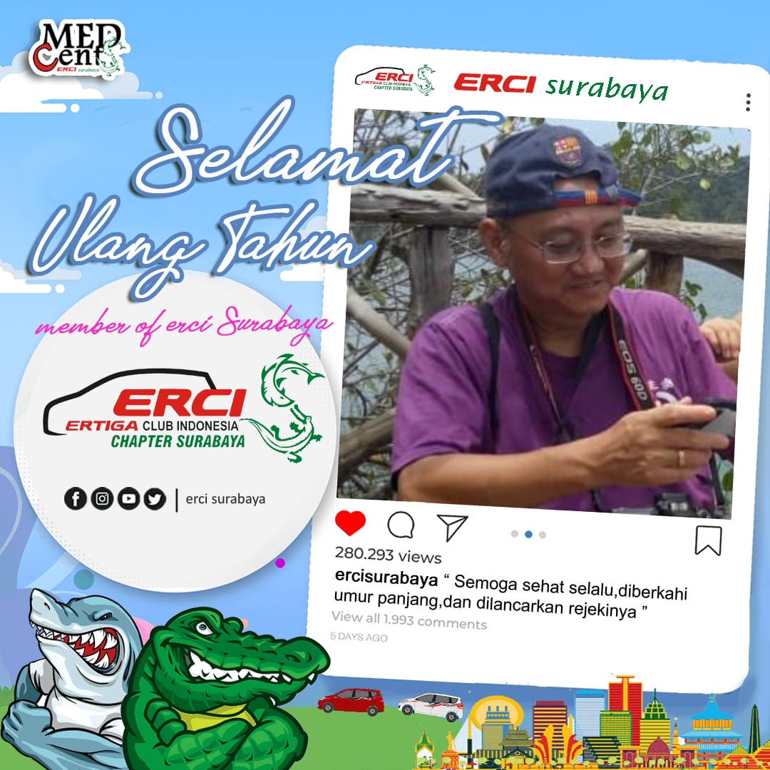 SELAMAT ULANG TAHUN  teruntuk :
▪️ Om Hendra C Bastian / Oeng Tiek Ming ID 3640 
 (Tanggal 18 Oktober)
Semoga senantiasa berkah dan mulia sepanjang usia, sehat, sukses, dimudahkan rejeki, bahagia sejahtera keluarga tercinta dan selalu rahmat, kasih sayang dan ridha Allah SWT..