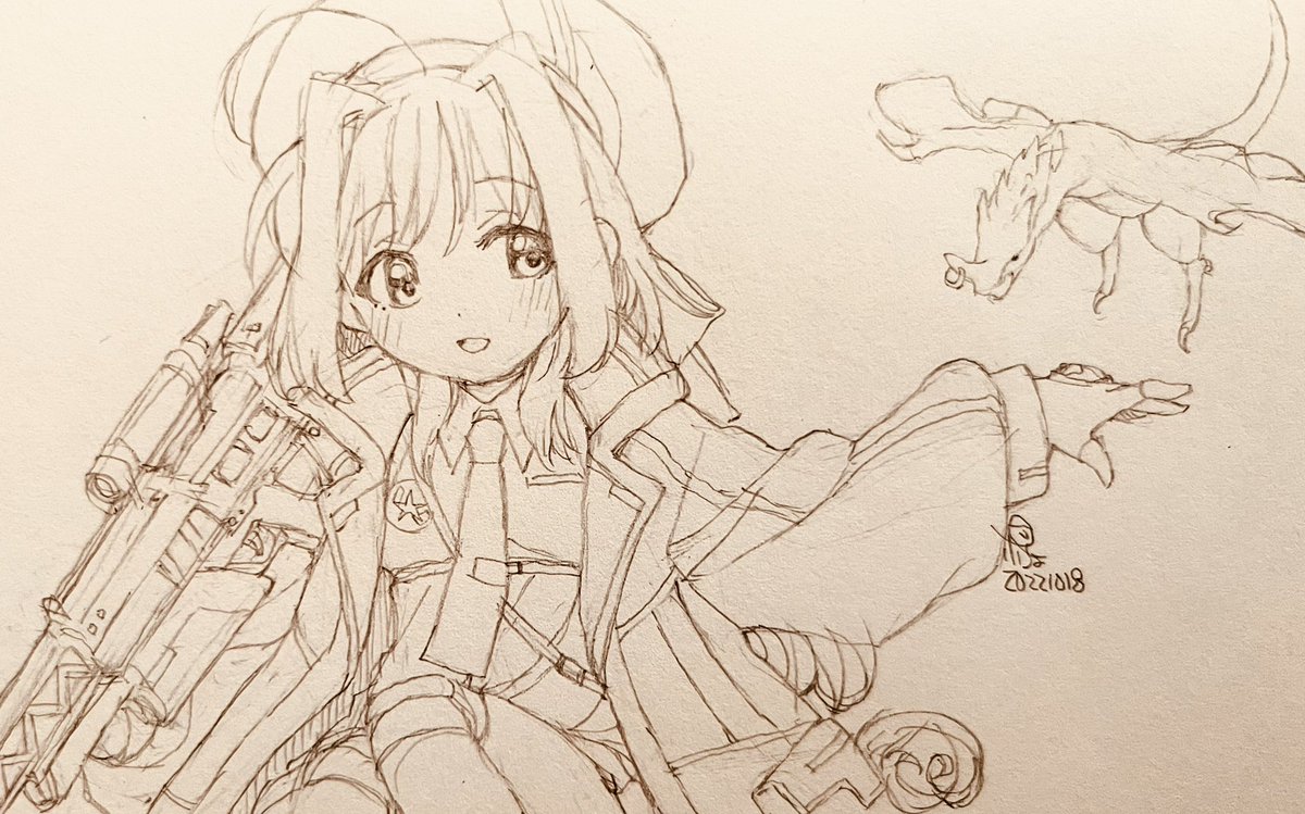 とりあえずスナイパーキャロさんになりました(‾▽‾)フリード居るしヴァンテージっぽいかなーと
銃もエペのやつです 