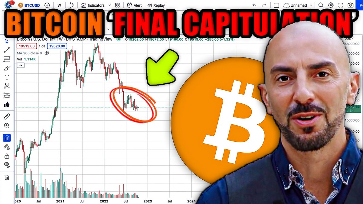 Epic discussion with Veteran Trader @ToneVays all about #bitcoin! We discuss: -- Tone Vays Background -- $BTC 'Final Capitulation Event'? -- Stock Market Prediction for November -- Only a Few 🎟️ Left for @FinSummit 2022 -- & MORE! WATCH 👇 >> youtu.be/Pxc2svYg-T4