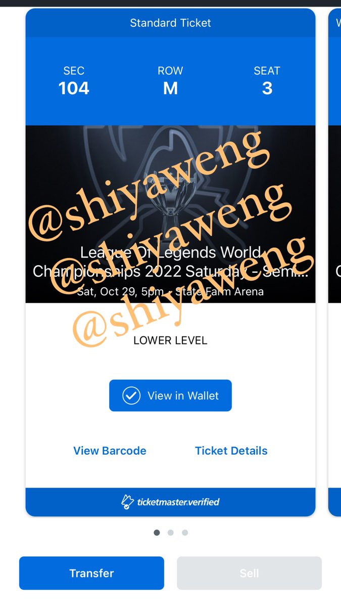 shiyaweng's tweet photo. @numiii selling ONE ticket to the saturday 10/29 semifinals in ATL!! 
- sec 104 row M seat 3
- selling for $80, great view of the stage as well! 
- accepting venmo and zelle!

pls DM me if interested!! #Worlds2022 #League_of_Legends #Worldstickets https://t.co/GZpEg4fzeV