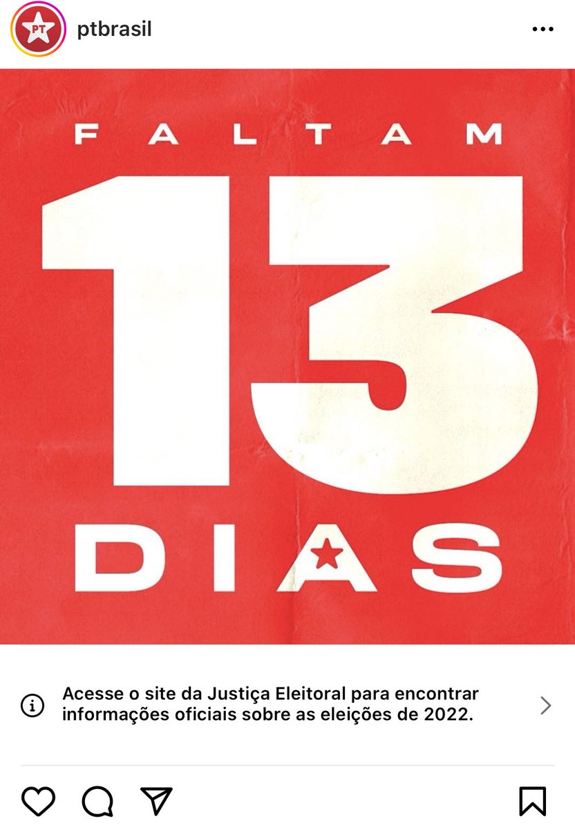 #LulaPresidente1⃣3️⃣