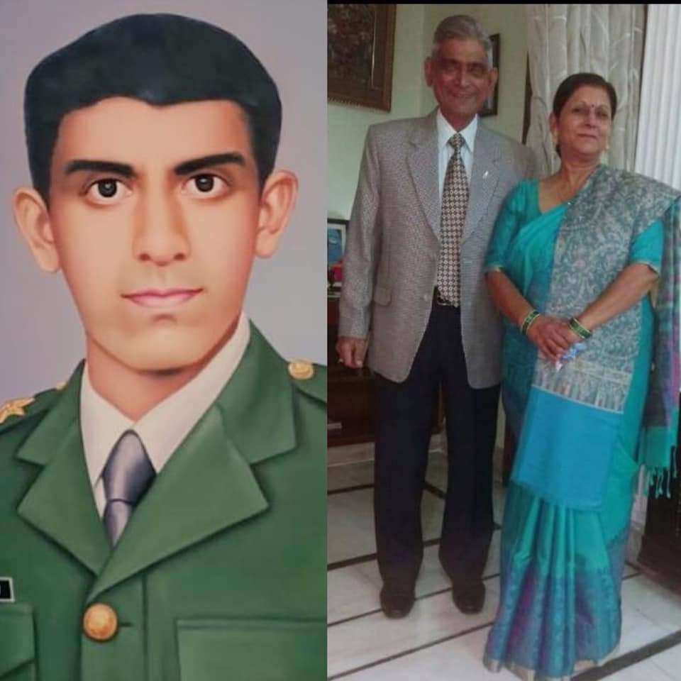 37VManhas's tweet photo. Mrs Kalpana Atri &amp; BRIGADIER DEVENDRA SINGH ATRI (Retd) today completed 19 year sans their son 

LIEUTENANT DHEERENDRA SINGH ATRI
Kirti Chakra 
3 RAJPUT
#IndianArmy 

Lieutenant Dheerendra was immortalized fighting terrorists at Kupwara in J&amp;K in 2003. 

#FreedomisnotFree https://t.co/PIYOtCU8WU