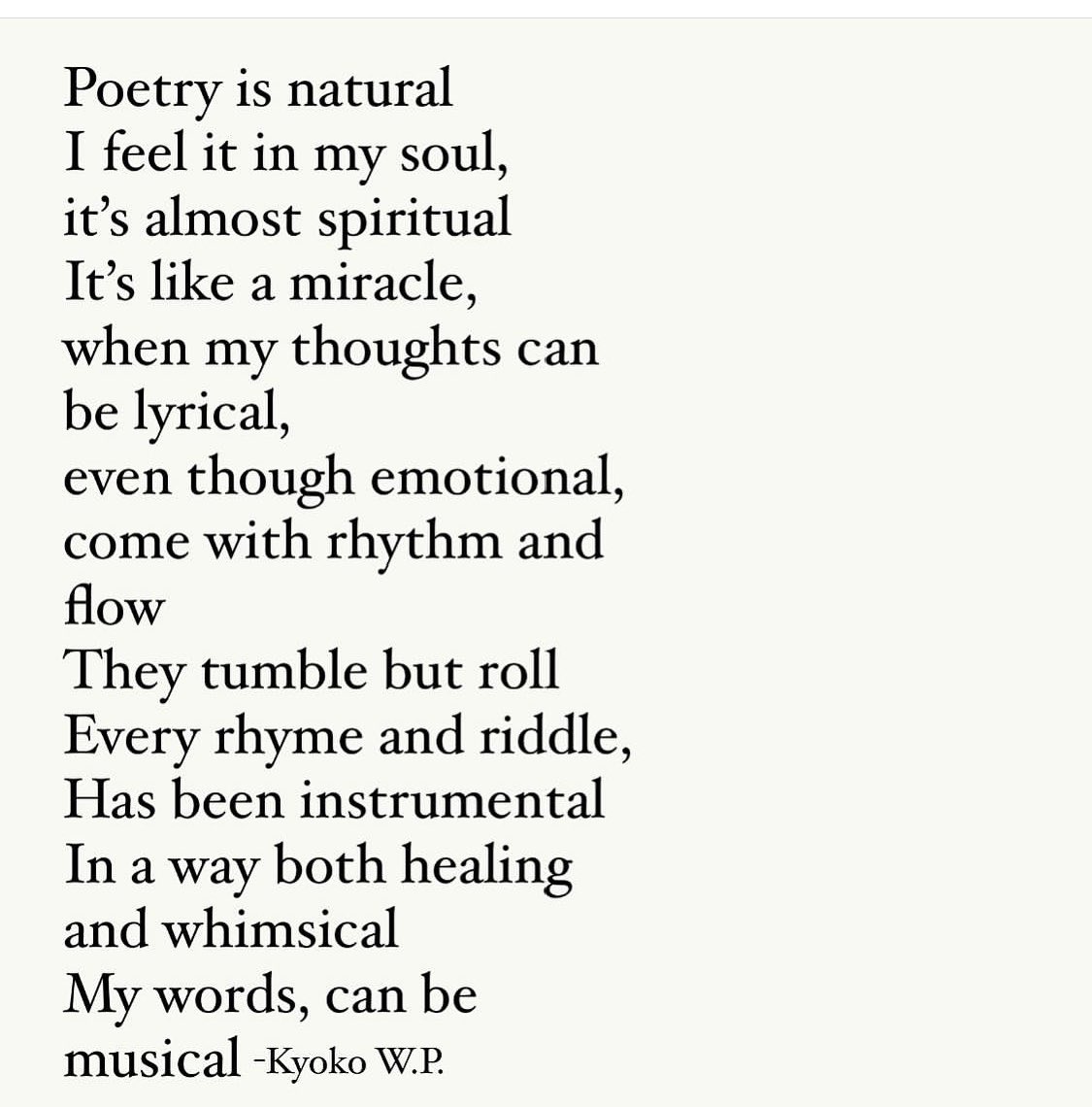 Sorry guys, this is just how I write. It’s my style. And OMG heavens no it rhymes?!?  #Poetry