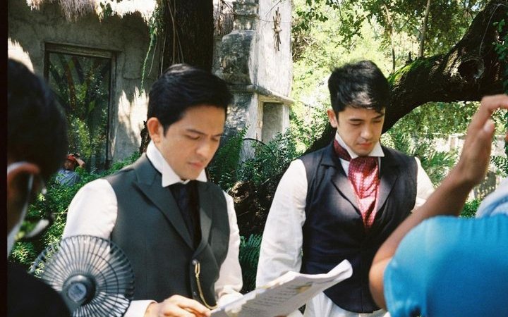 archive08_'s tweet image. Ibarra, Klay at Fidel. #MariaClaraAtIbarra 🎥