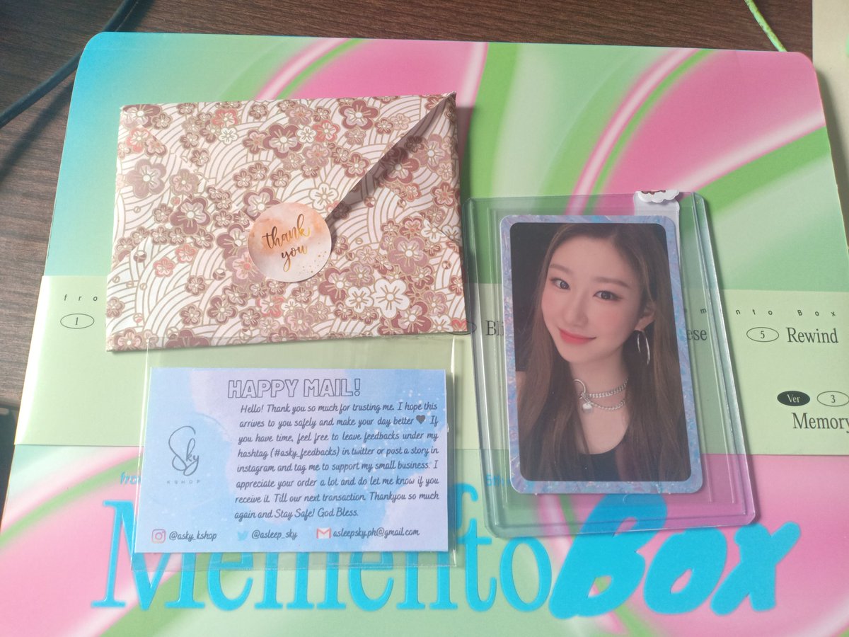 singwi_kc's tweet photo. Walang effect ang exams basta nandyan si chaeryeong 😌 TYSM @asleep_sky ang ganda ng packaging and smooth yung transaction!! Bili ulit ako next time if may funds na 🤩 #asky_feedbacks https://t.co/lJ1KPkuiUx