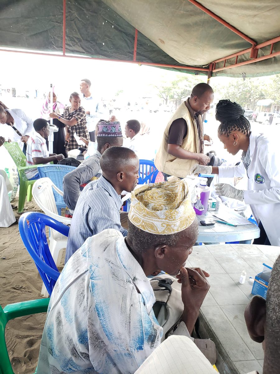 tamsatanzania's tweet photo. On weekend, we conducted free screening for NCDs at Mbagala Zakhiem.
We extend our heartfelt gratitude to Temeke DMO's office, Ocean Road Cancer Institute, TANCDA and all other partners.
#BeatingNCDs https://t.co/UStztiuMre