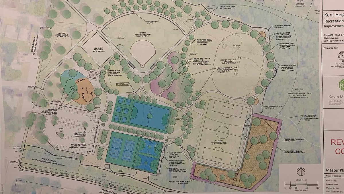 mayorbobdasilva's tweet photo. Residents at our community meeting to discuss upgrades to Kent Park. The city was awarded a @RhodeIslandDEM grant of 400k the city committed another 150k. New basketball, tennis, Futsal &amp; pickle ball courts, new walking paths, new trees, new playground equipment and a dog park. https://t.co/FYAfqsixDf
