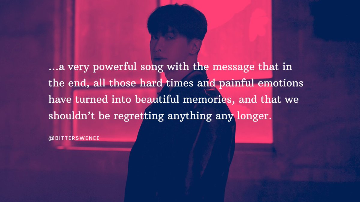 bitterswenee's tweet photo. [ARTICLE] WONHO: 'Don't Regret', A SONG TO SELF AND THOSE THAT HAVE NO REGRETS ABOUT PAST TIMES

▶️ https://t.co/CWgkEzKYVc

#원호 #WONHO
#Dont_Regret #돈리그렛
#WONHO_DontRegret
#On_On #온앤온
#WONHO_On_On
#Bittersweet #비터스위트
#WONHO_Bittersweet https://t.co/G0svtel8bD