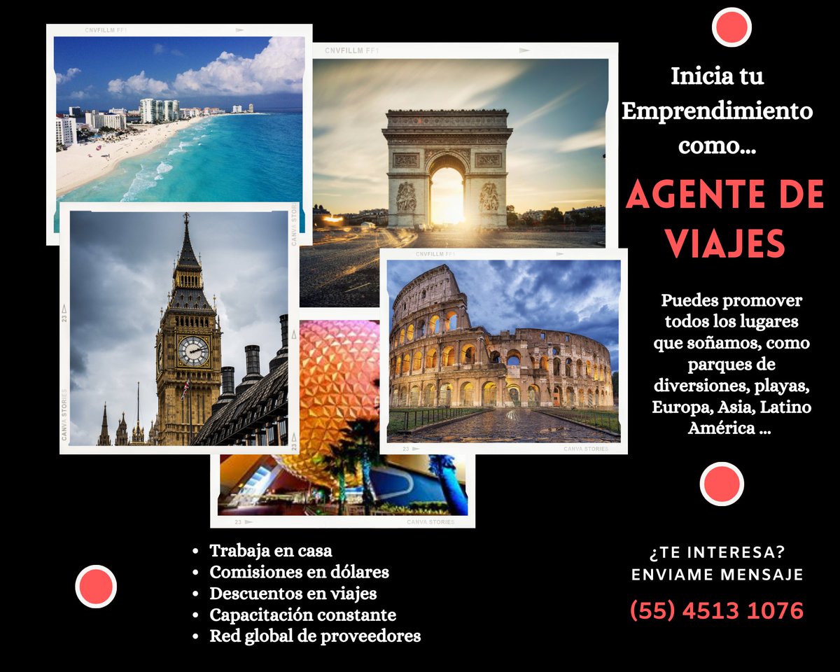bizandhappytrvl's tweet photo. ¿Buscas una emprendimiento?
Desde cualquier parte del país, sin importar horarios, a tu ritmo, sin importar tu edad.
Si te apasionan los viajes, esto te interesa... https://t.co/3AumFh2Ck6