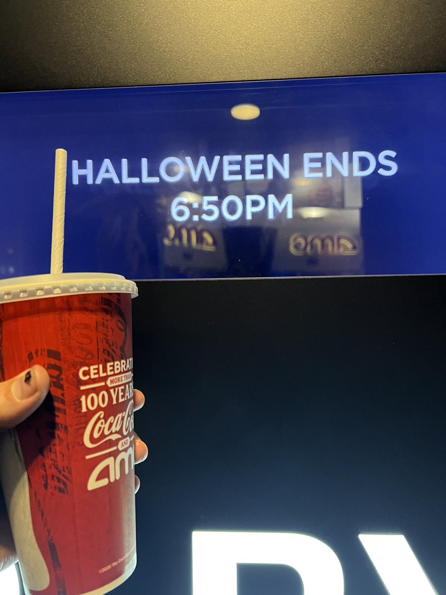 Birthday hangs with my pals Michael, Laurie, and Vanilla Coke 🎃🎃🎃