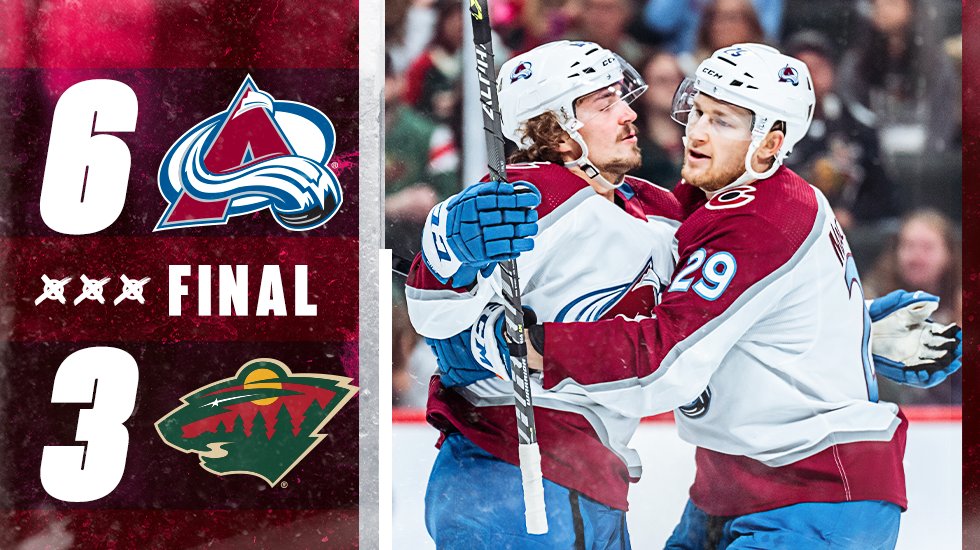 x - Colorado Avalanche tweet media