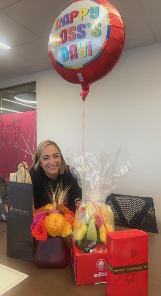 Everyday should be Boss’s day when you have a leader like <a href="/mariajimenezz4/">Maria Jimenez</a>! Thank you for all you do for us here in the MOB! You are extremely selfless, your priorities are always your people and their development! We are grateful to have you! 🤲🏼 #MobBoss #LaJefa