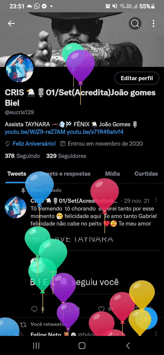 eucris129's tweet photo. Obrigado senhor meu balão 🎈 rsrs ❤🙏 https://t.co/NtTsFjPLCX