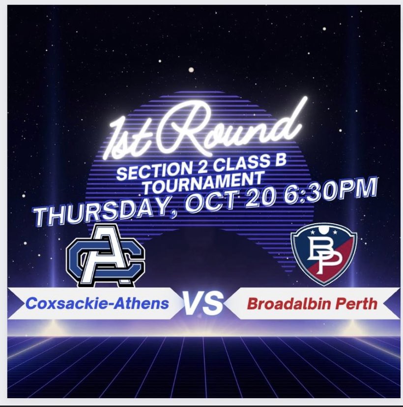 CoachTaylorD's tweet image. Let’s go Riverhawks!  #14 CA v #3 Broadalbin.  How about a Cinderella story? @CoxAthSchools1