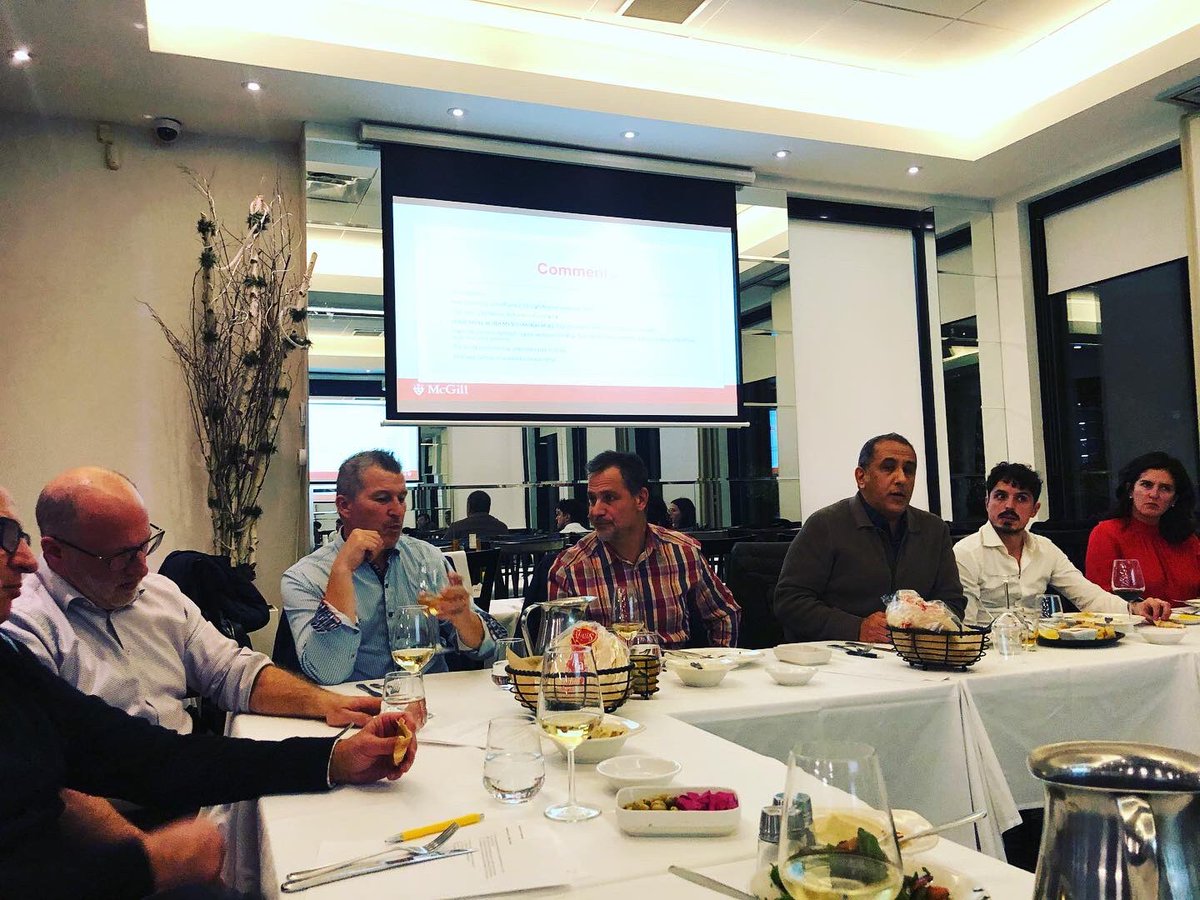 jcorcosmd's tweet photo. Excellent choice of articles to night at our first “Journal Club de Montreal” since Covid. Thank you to our speakers Drs Sanchez Salas, McPherson and Andonian and to our sponsors Abbvie, Boston Scientific and Hollister. https://t.co/GVLSyMVCfj