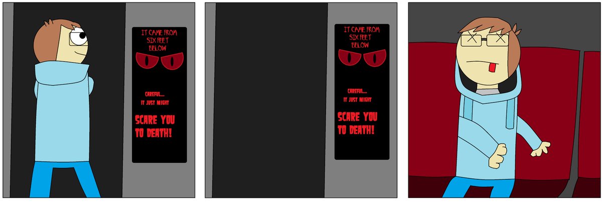 AlexofAlexworld's tweet photo. Not for the faint of heart.
Yes, this is a Halloween thing; a couple more may come.
#comic #Alexworld https://t.co/fqKQE64BX6