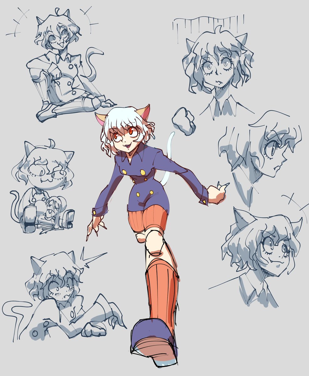 Finally watched HXH.
#HunterXHunter 
#neferpitou