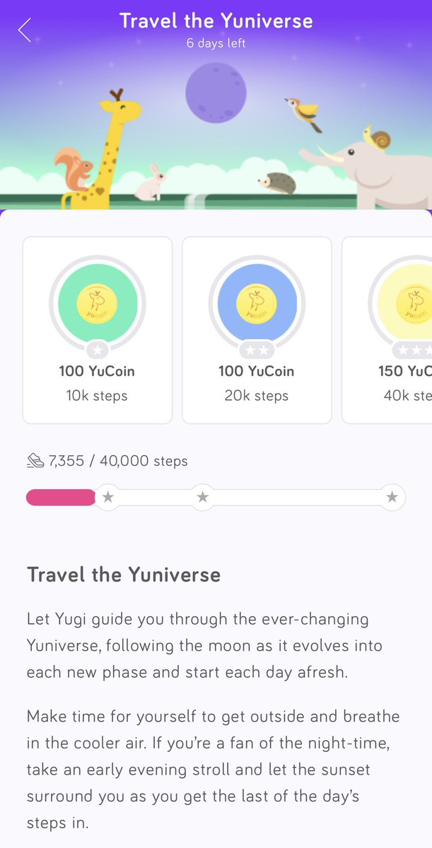 nathevs21's tweet photo. A fantastic challenge from @yulife @coopuk colleagues ๐ ๐ฆ
Time to get your steps in and earn YuCoins ๐ฐ๐ฃ
Not signed up for YuLife yet? Click on the link below to sign up for free๐๐ผ ๐ฑ
https://t.co/rBAIaMhDPA
#ChallengeAccepted #YuLife https://t.co/7PuImw6IDR