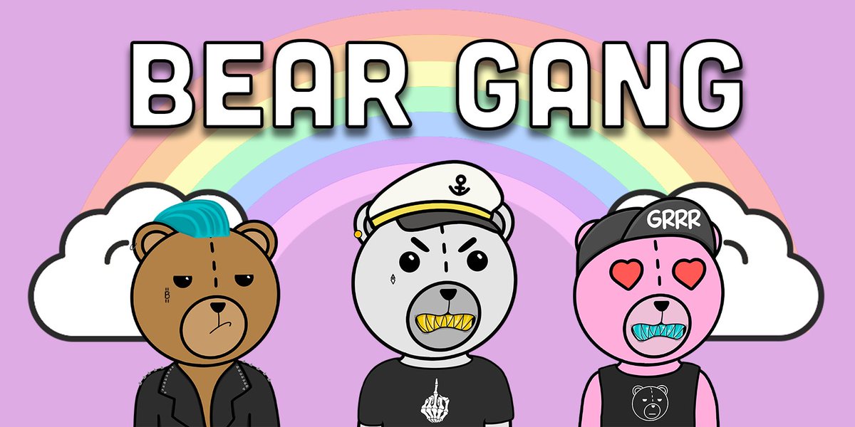 Say Goodbye Don't Care Bears &amp; Say Hello to Bear Gang!
After a long back and forth with Opensea and their legal team, we are finally relisted!
Free Claim TOMORROW! 

New site: beargang.xyz 
Opensea: opensea.io/collection/bea…

P.S.
Care Bears 🖕