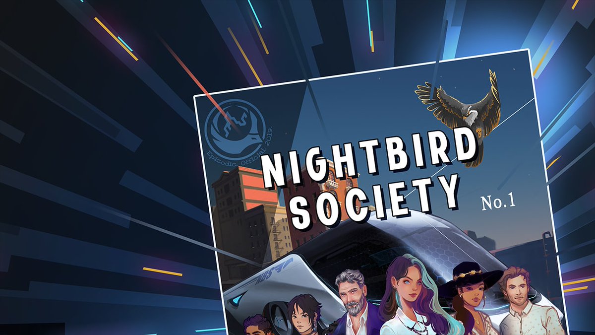 Excited to see the passion around our IP! Many thanks to the early minters of Nightbird Origins "Comic Cover No. 1". 💪 The [Sky Pop] party's just beginning 🎉