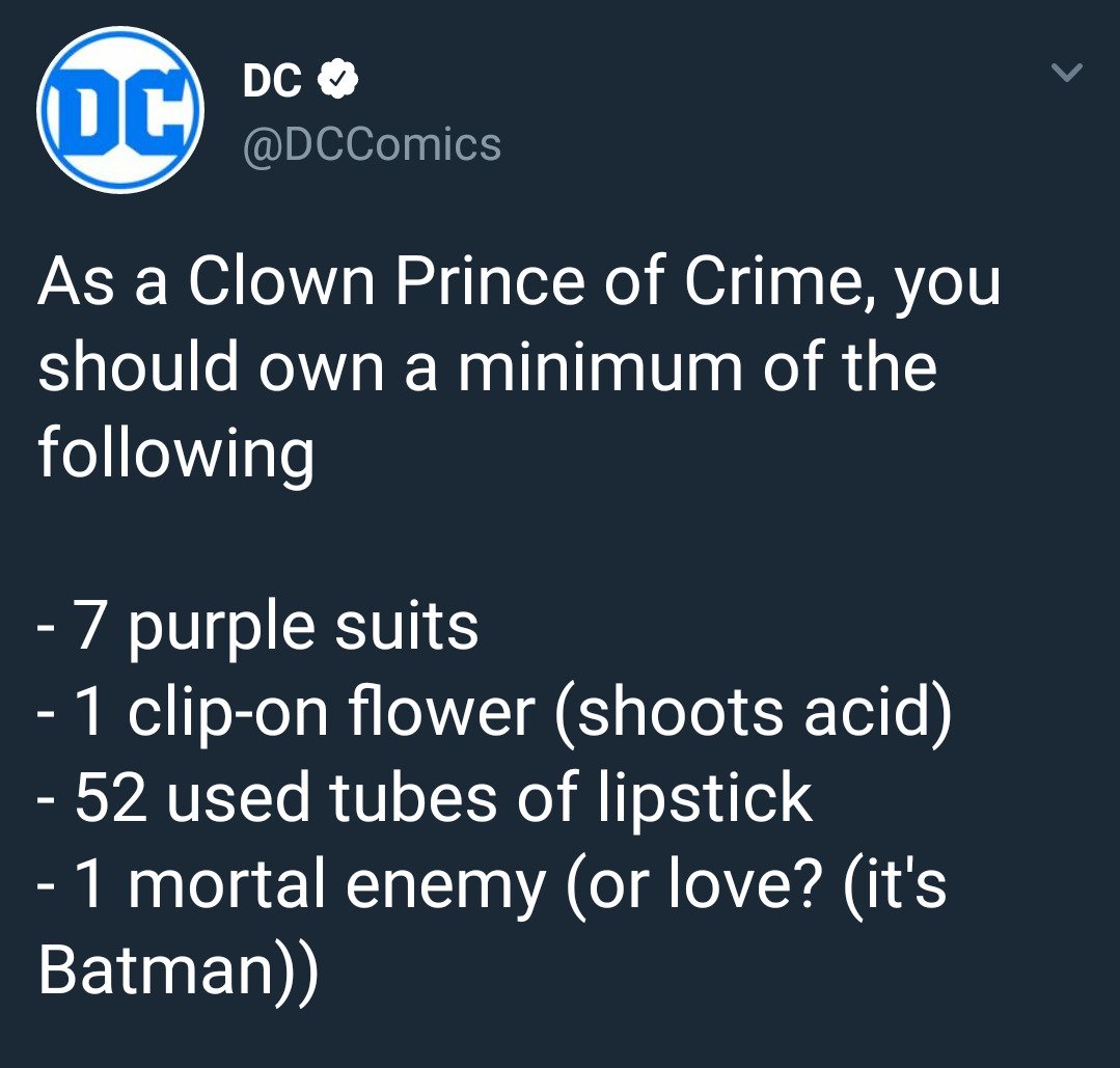 morgandrawsart's tweet image. Anyways, thank you DC for aknowledging batjokes every single time 🙏🏾🌹