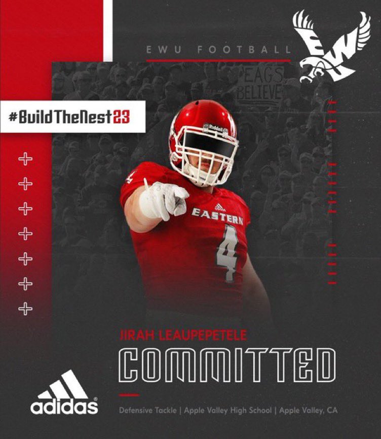 Committed!! All glory to god 🙏🏾 <a href="/CoachBestEWU/">Coach Aaron Best</a> <a href="/CoachMattUlrich/">Coach-Matt Ulrich</a> <a href="/JMullgrav/">Coach Ace Mullgrav</a> <a href="/CoachRMeras/">R.Meras</a> <a href="/CoachR_Sandoval/">R Sandoval</a> <a href="/coachdowning_/">Nick Downing</a>  <a href="/Lanthonymorales/">Anthony Morales</a> <a href="/CoachGilmer/">Greg Gilmer</a> <a href="/EWUFootball/">EWU Football 🏈</a> <a href="/AVSunDevilFB/">Apple Valley Sundevil Football</a>