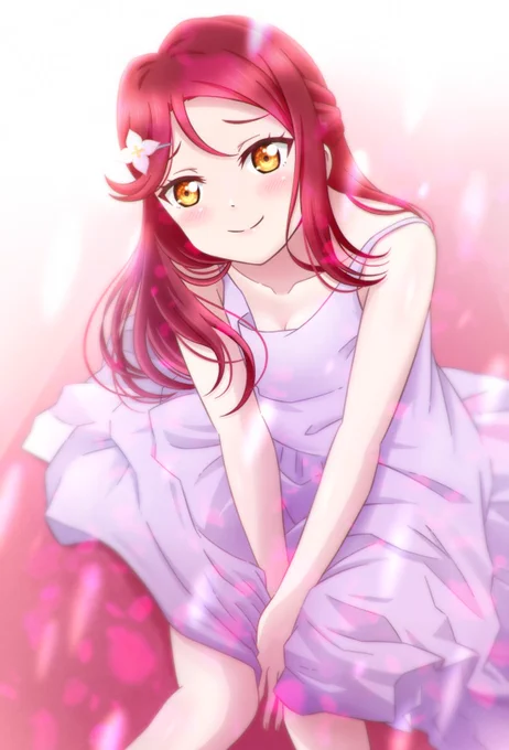 #みんなも貼ろう突然の推し梨子ちゃんホント大好き・清楚内さん・オトノキ内さん・アクティブ内さん・はわわ内さん#Aqours #桜内梨子 