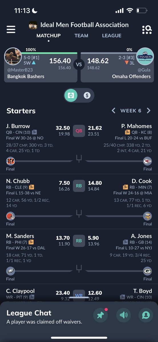 bangkokbashers's tweet photo. And with that the BASHER ARE 6-0!!! After an incredible matchup between two of the leagues best teams the bashers over took @OffendersOmaha in a glorious victory #BCKvsOMH. Props to Gerald for not sucking tn and getting at least 3 points. WOOOO PARTY IN THAILAND TN #cocknation!!! https://t.co/natIOdaPc9