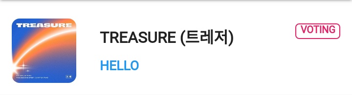 TRSR_PROTECT10's tweet photo. [INKIGAYO HOT STAGE X FREEVOTE ]
📢 #TEUMINDER

📆 10/19 (tom.)
⏰ 18:00 KST
🔗https://t.co/jiyKtfh5iY

📍The app started hiding the # of Votes
Prize: 🏆

📢COLLECT and VOTE!
Teumes! Let's give them another trophy for this Inki Hot Stage!

#Stream_HELLO #TREASURE @treasuremembers https://t.co/QEUZ5pYSph