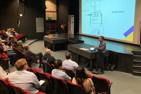 On Wednesday, October 12, AIRAH's ACT division hosted a Hawker College HVAC site visit, which incorporated presentations from Lasath Lecamwasam, F.AIRAH, and his ESBS project team.

AIRAH thanks event sponsors Carrier and Consolidated Fire &amp; Steam.