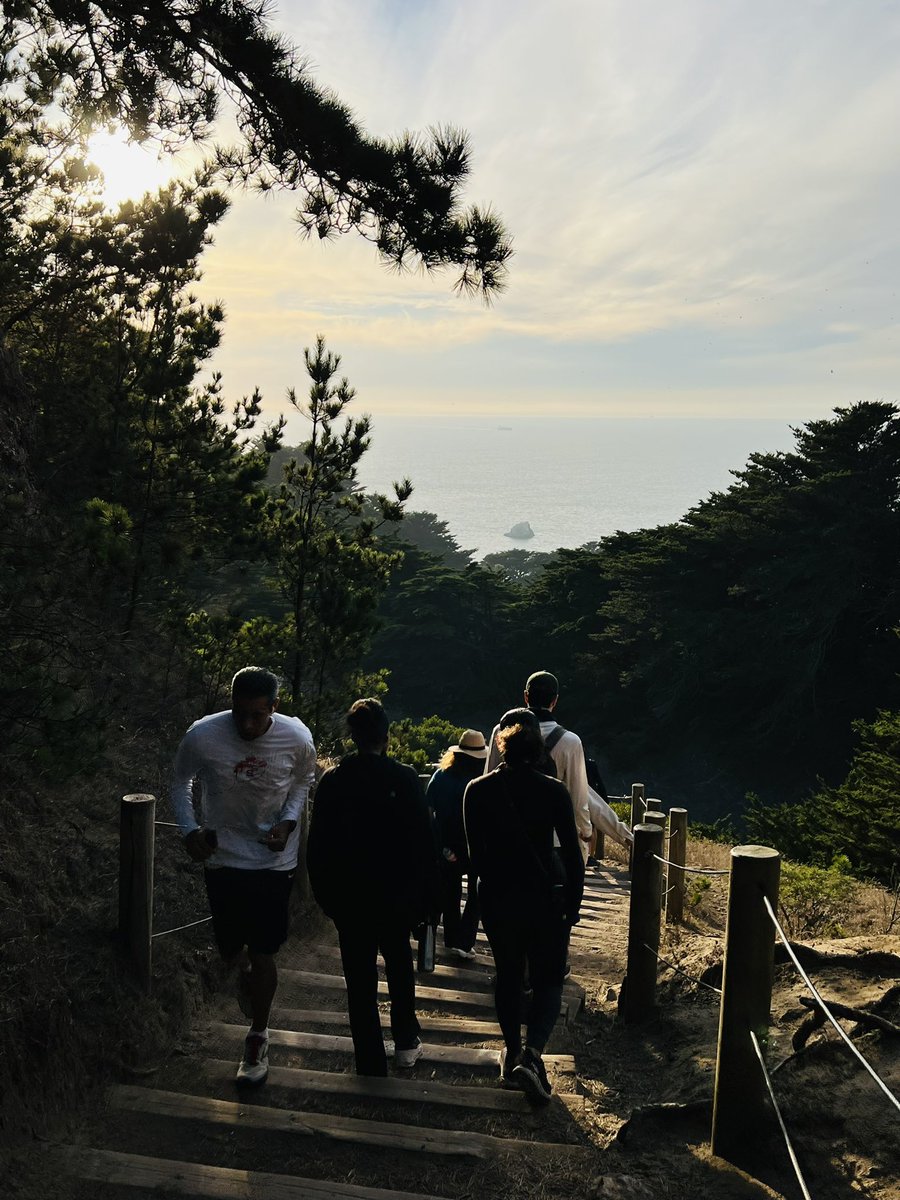 hknightsf's tweet photo. Cute dogs, beautiful scenery and a Lunchabus spotted on San Francisco’s gorgeous Crosstown Trail. #AllOutSF #TotalSF https://t.co/FkvRgqXxN1