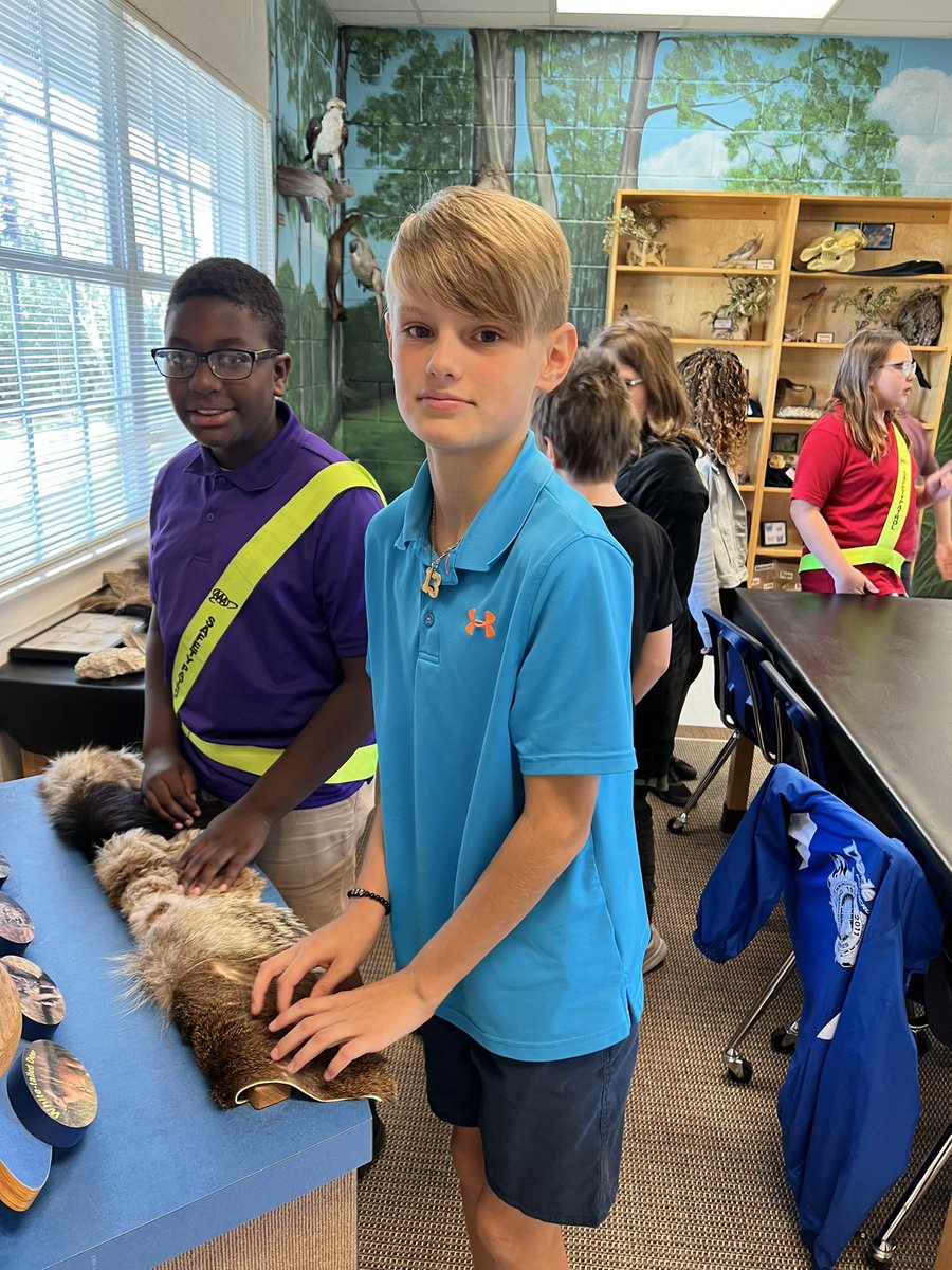 Ss loved the engaging activities @ Springs Coast Environmental Center! #EESLevelUp
