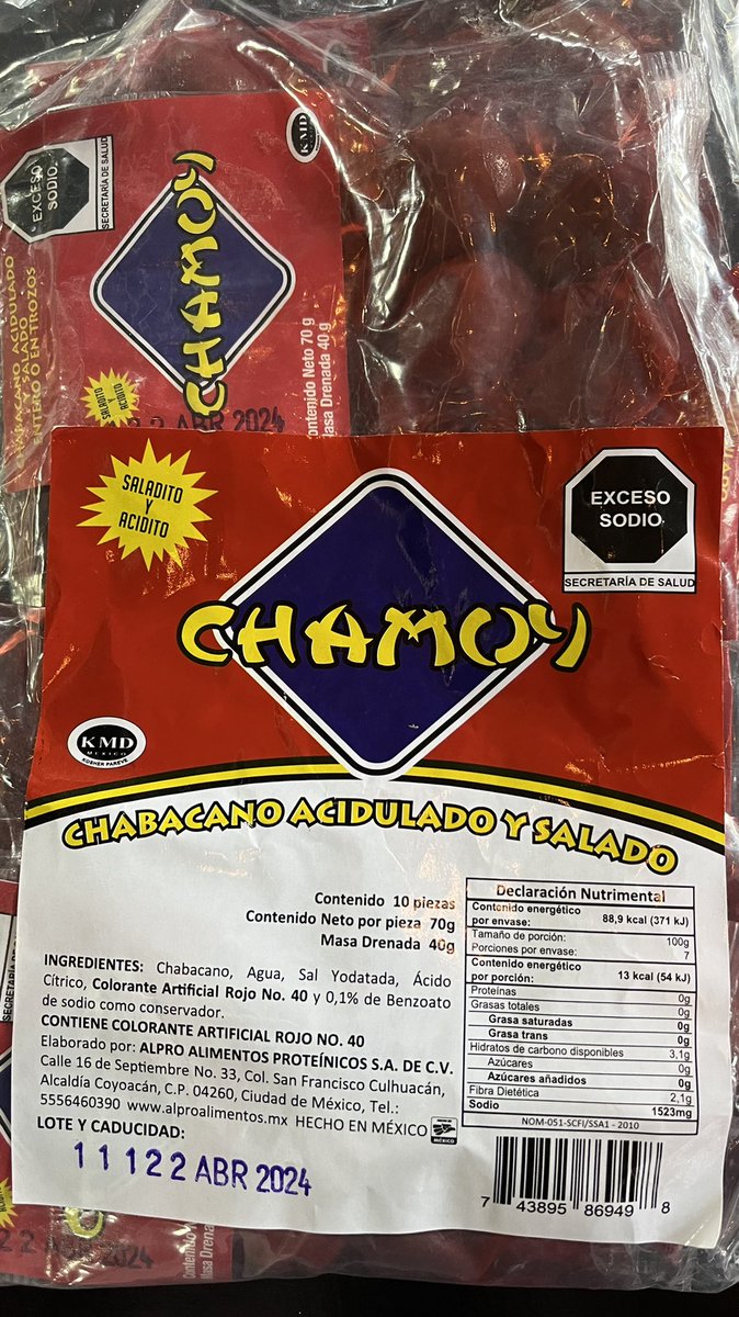 Miguel Conde On X ?Origen Del CHAMOY Luis Teikichi, 49 OFF